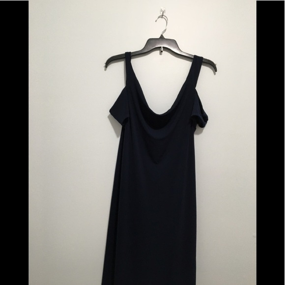 Jillian Maternity Cold Shoulder Maxi Dress H. - Picture 4 of 8